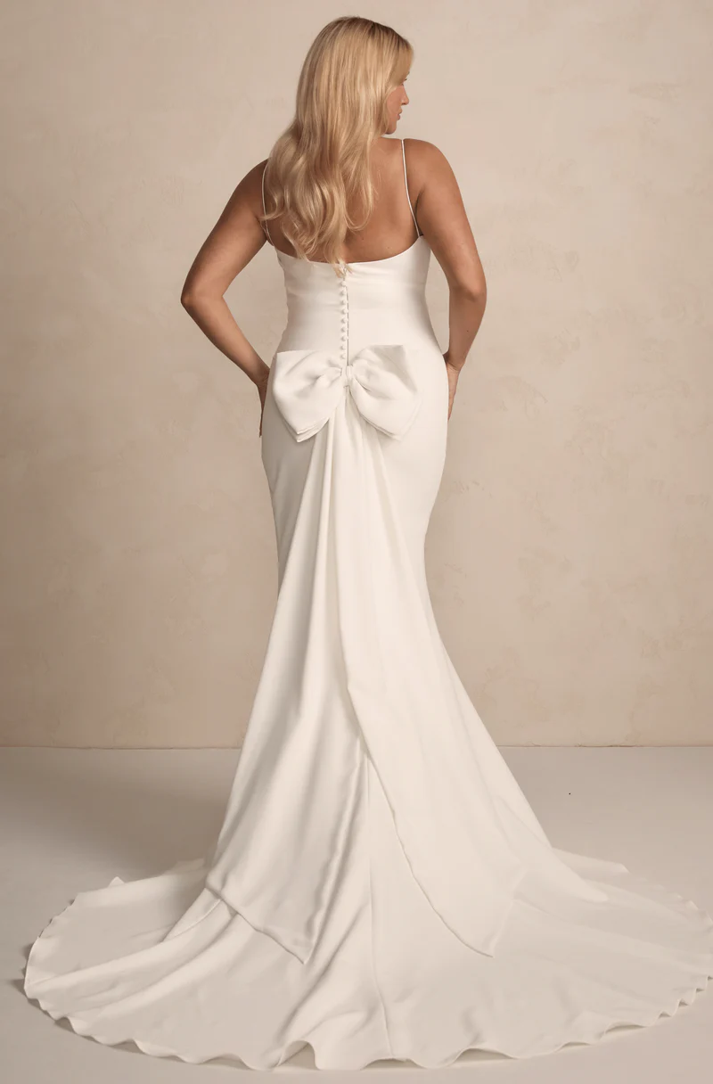 DETACHABLE CREPE BOW - Image 2