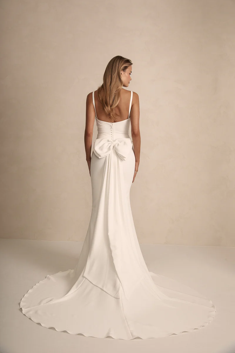 DETACHABLE CREPE BOW - Image 4